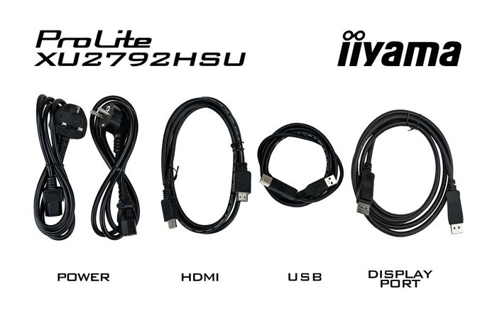 iiyama 27" ETE IPS-panel,1920x1080@100Hz,250cd/m²,Speakers, HDMI, DP, 0,4ms, FreeSync, USB-HUB 4x3.2 - W128609716
