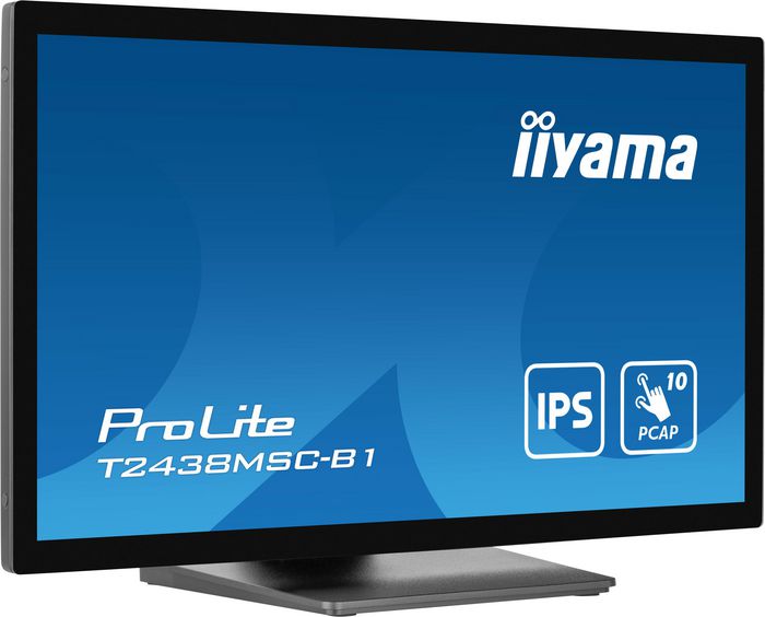 iiyama 23,8" PCAP Bezel Free,1920x1080,IPS,DP, HDMI,525cd/m²,Palm Rejection,USB Touch, USB-HUB 2x 3.0, Speakers - W128609725