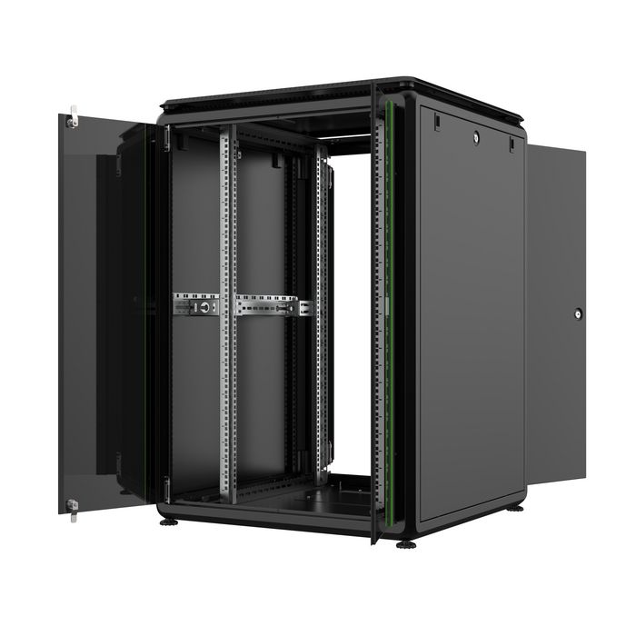 Lanview by Logon 19'' 22U Rack Cabinet 800 x 800mm Data Line - W128317177