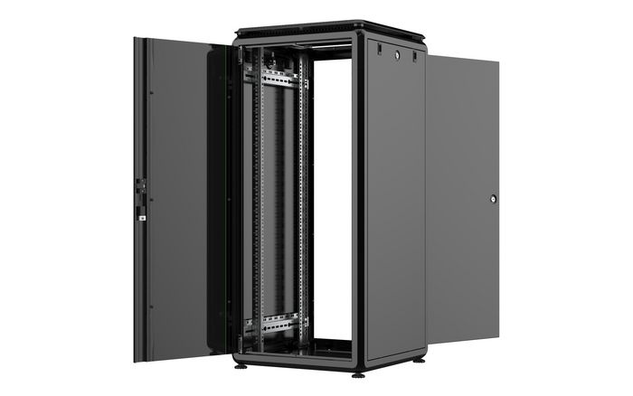 Lanview 19'' Rack Cabinet 26U 60 x 60cm Data Line, black. Serverskap, dataskap - W128317199