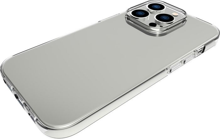 eSTUFF iPhone 14 Pro INFINITE VIENNA TPU Cover - Transparent - 100% recycled TPU - W128785634