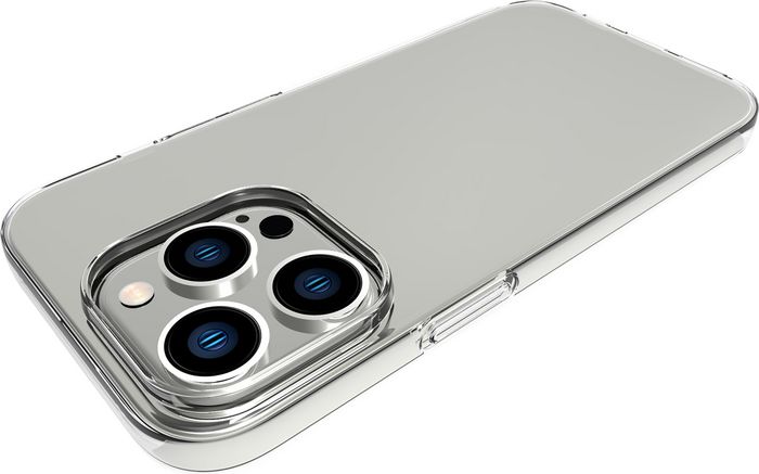 eSTUFF iPhone 14 Pro INFINITE VIENNA TPU Cover - Transparent - 100% recycled TPU - W128785634