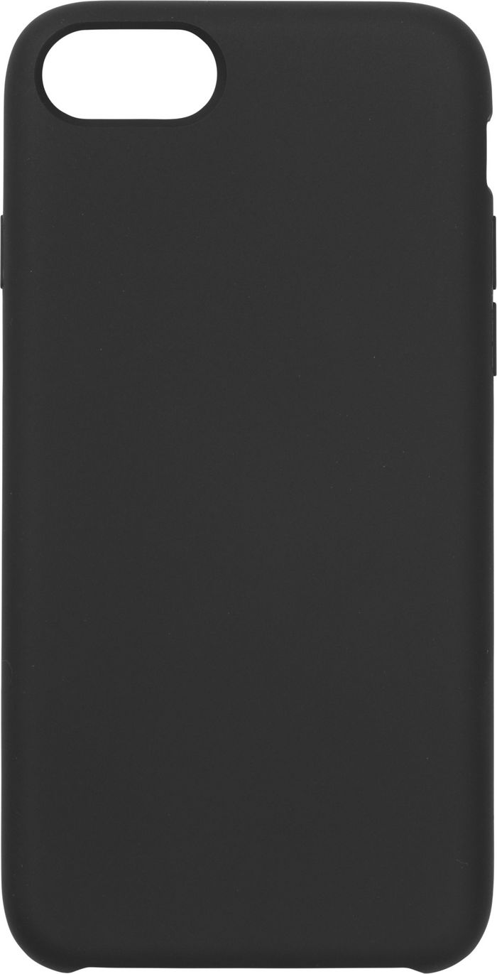 eSTUFF iPhone SE 2022/2020 INFINITE RIGA Silicone Cover -  Black - 100% recycled Silicone - W128407497