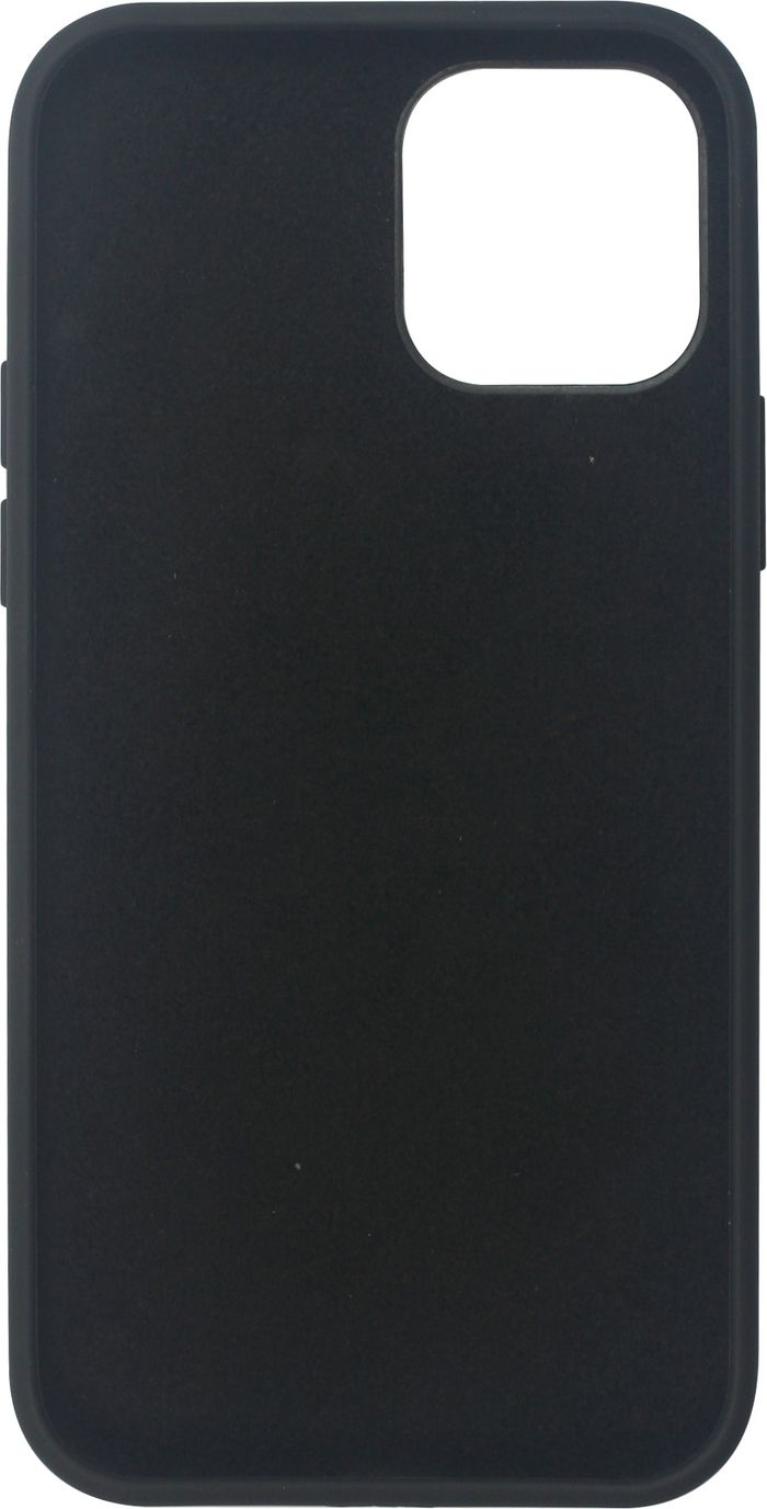eSTUFF iPhone 12/12 Pro INFINITE RIGA Silicone Cover -  Black - 100% recycled Silicone - W128788326
