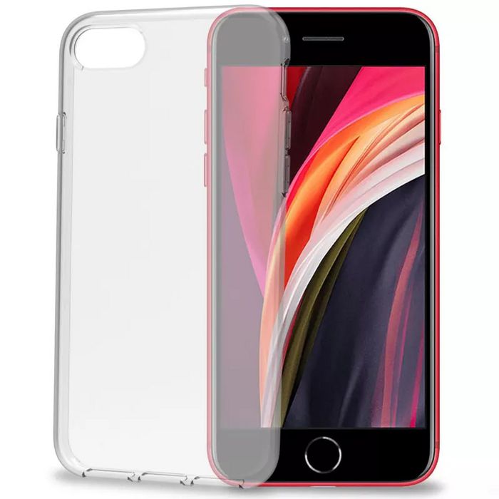 eSTUFF iPhone SE 2022/2020 INFINITE VIENNA TPU Cover - Transparent - 100% recycled TPU - W128407469