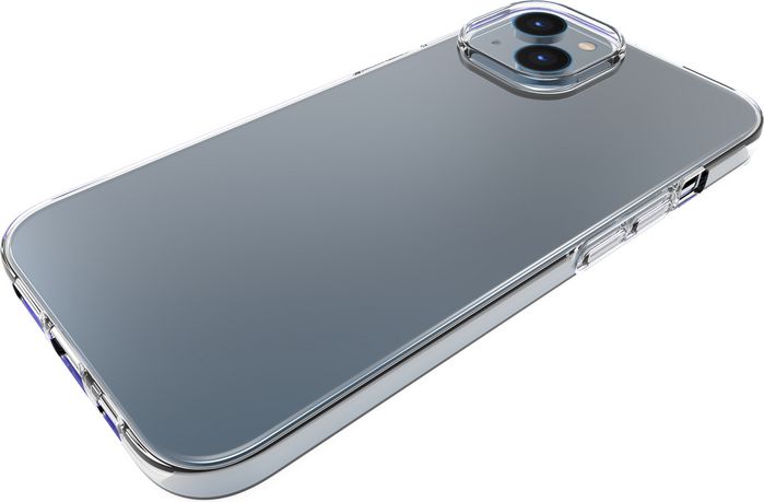 eSTUFF iPhone 14 INFINITE VIENNA TPU Cover - Transparent - 100% recycled TPU - W128407472