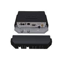 MikroTik LtAP LTE6 kit with dual core 880MHz CPU, 128MB RAM, 1 x Gigabit LAN, built-in High Power 2.4Ghz 802.11b/g/n Dual Chain wireless with integrated antenna, LTE CAT6 modem for International & United States bands 1/2/3/5/7/8/12/17/20/25/26/38/39/40/41n, internal LTE antenna, GPS, miniPCI-e slot, three miniSIM slots, RouterOS L4, outdoor enclosure, PSU, PoE injector - W128609372