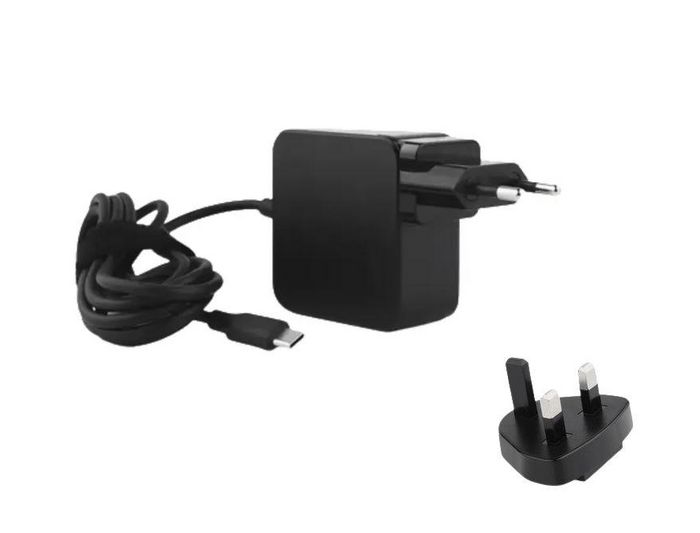 Laptop Power Plugs - 65 Watt - USB-C Kabel und Adapter Set