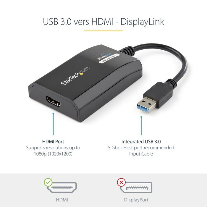 Startech : ADAPTATEUR USB 3.1 USB-C VERS USB-A - M pour