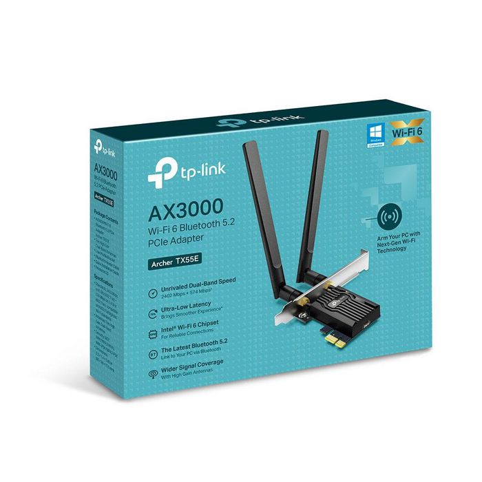TP-Link Network Card Wlan / Bluetooth 2402 Mbit/S - W128274058