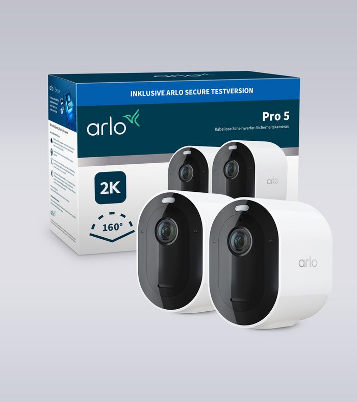 Arlo Pro 3 Bullet Ip Security Camera Indoor & Outdoor 2560 X 1440 Pixels Ceiling/Wall - W128283375