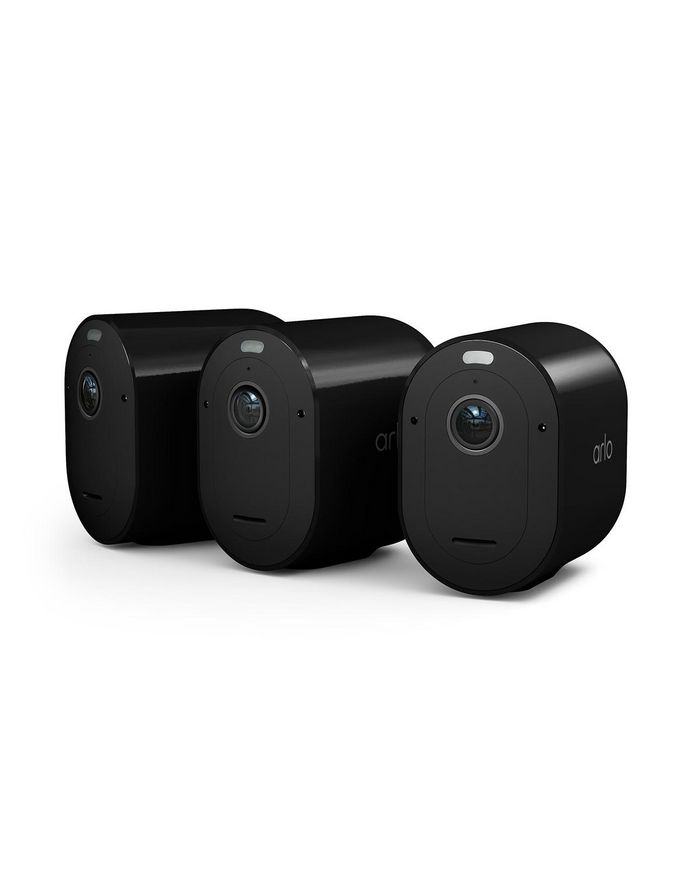 Arlo Arlo Pro 5 2K Wire-Free Spotlight Security Camera, 3-pack black - W128598797