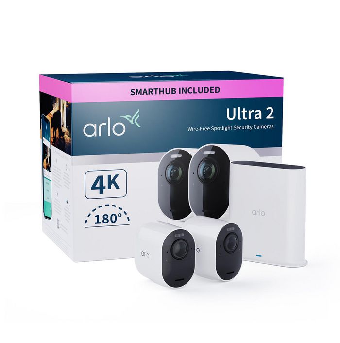 Arlo Ultra 2 Spotlight Outdoor 3840 X 2160 Pixels Wall - W128251787