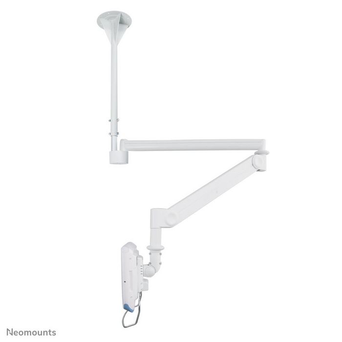 Neomounts by Newstar Newstar Medical Monitor Ceiling Mount (Full Motion gas spring) for 10"-32" Screen, Height Adjustable - White - W124950781