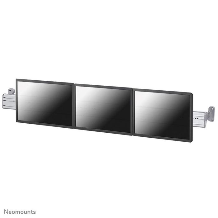 Neomounts by Newstar Neomounts by Newstar Wall Mount Toolbar for up to three 10-24" monitor screens - Silver - W125250209