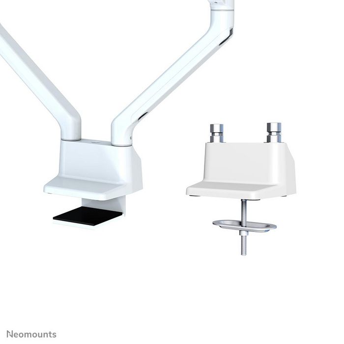 Neomounts by Newstar Neomounts by Newstar Full Motion Desk Mount (clamp & grommet) for 10-32" Monitor Screen, Height Adjustable (gas spring) - White - W126813315