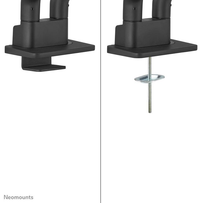 Neomounts by Newstar Neomounts Select Desk Mount, double display (topfix clamp &grommet) - W128453947