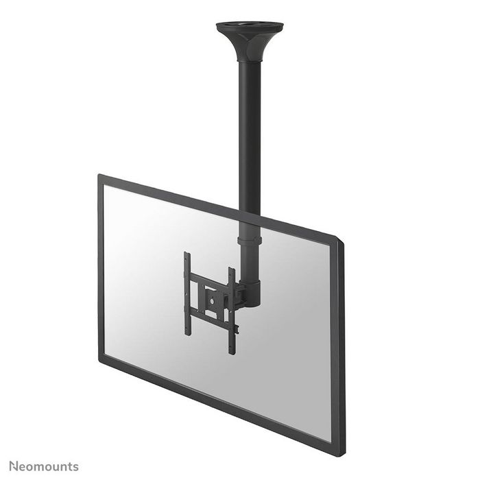 Neomounts by Newstar Le support plafond NewStar, modèle FPMA-C200BLACK, est un support plafond inclinable et pivotant pour les écrans plats jusqu'à 101.6 cm (40") (102 cm). - W124550748