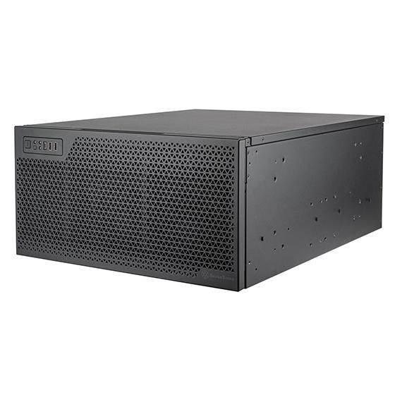 Silverstone 5U rackmount server chassis with dual 360mm liquid cooling compatibility - W128792300