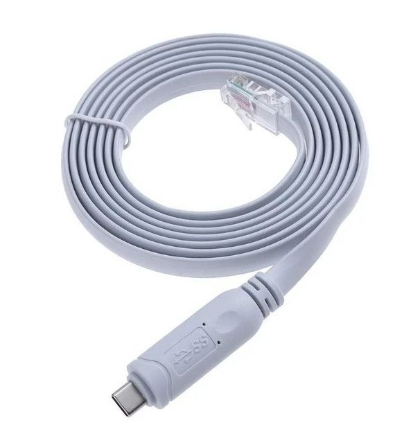 MicroConnect USB-C - RJ45 Console Cable M-M - W128327917