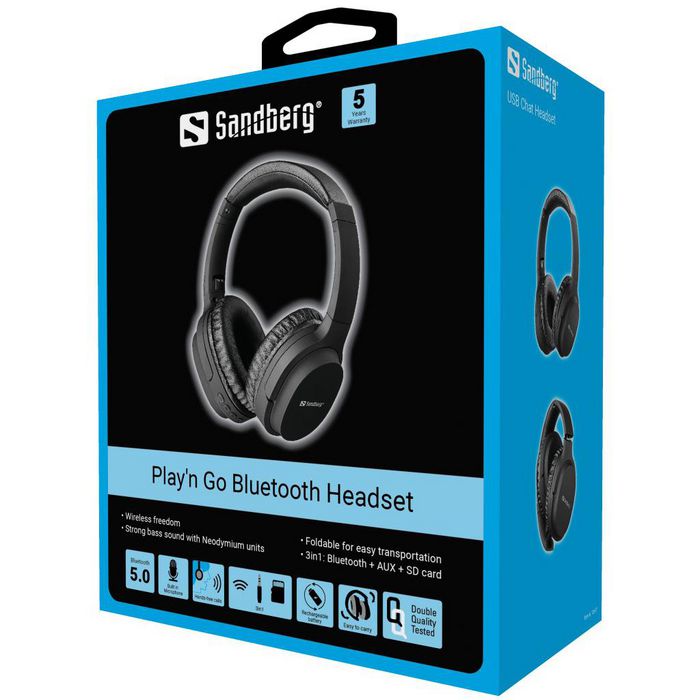 Sandberg Play'n Go Bluetooth Headset - W126681484