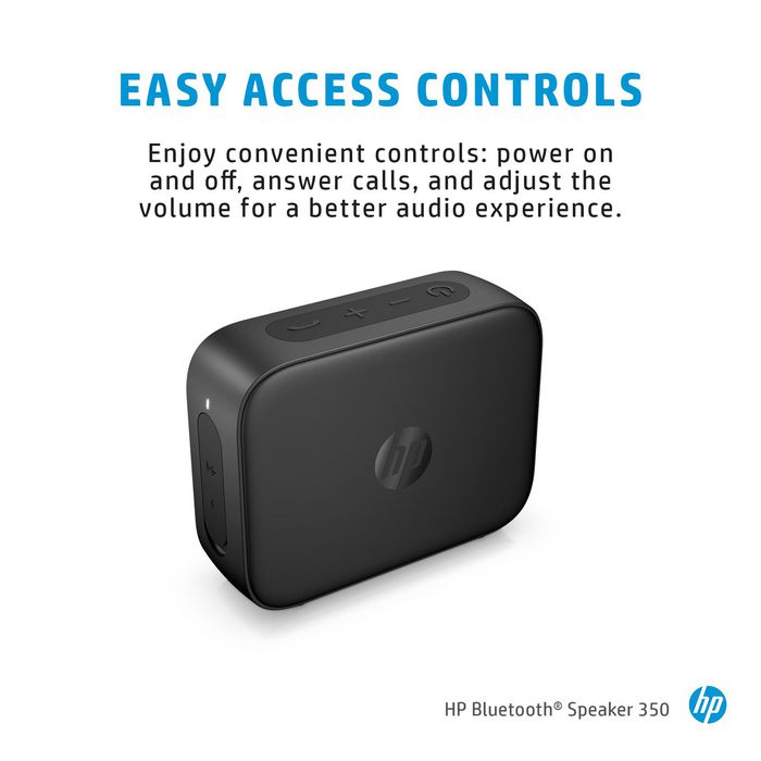 HP Black Bluetooth Speaker 350 - W125932145