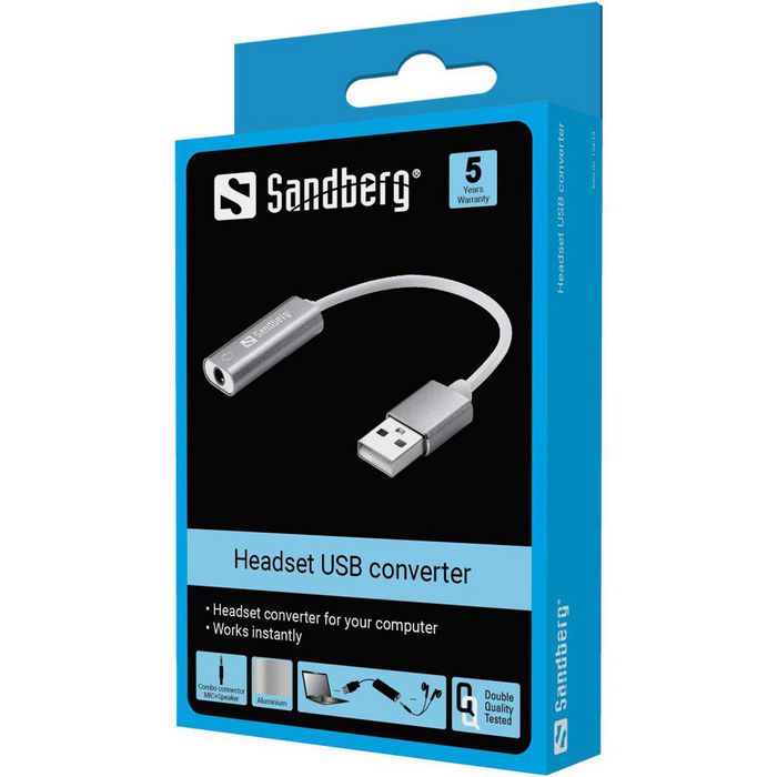 Sandberg Headset USB converter - W125839811
