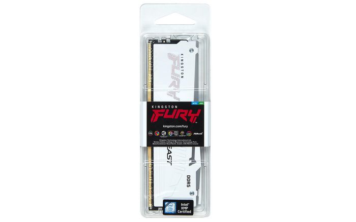 Kingston Fury Beast Rgb Memory Module 16 Gb 1 X 16 Gb Ddr5 5200 Mhz - W128347413