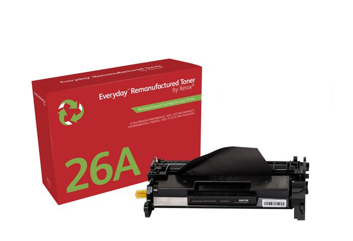Xerox Black toner cartridge. Equivalent to HP CF226A. Compatible with HP LaserJet Pro M402, LaserJet Pro M426 - W124294323