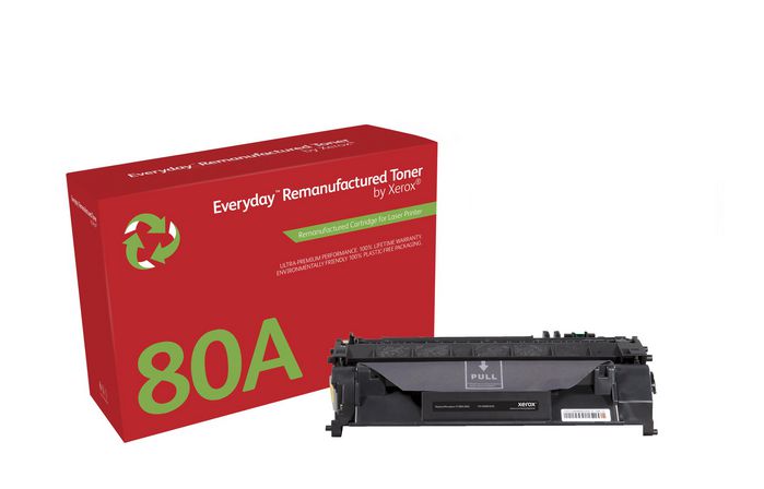 Xerox Black toner cartridge. Equivalent to HP CF280A. Compatible with HP LaserJet Pro 400 MFP M401/M425 - W124993817