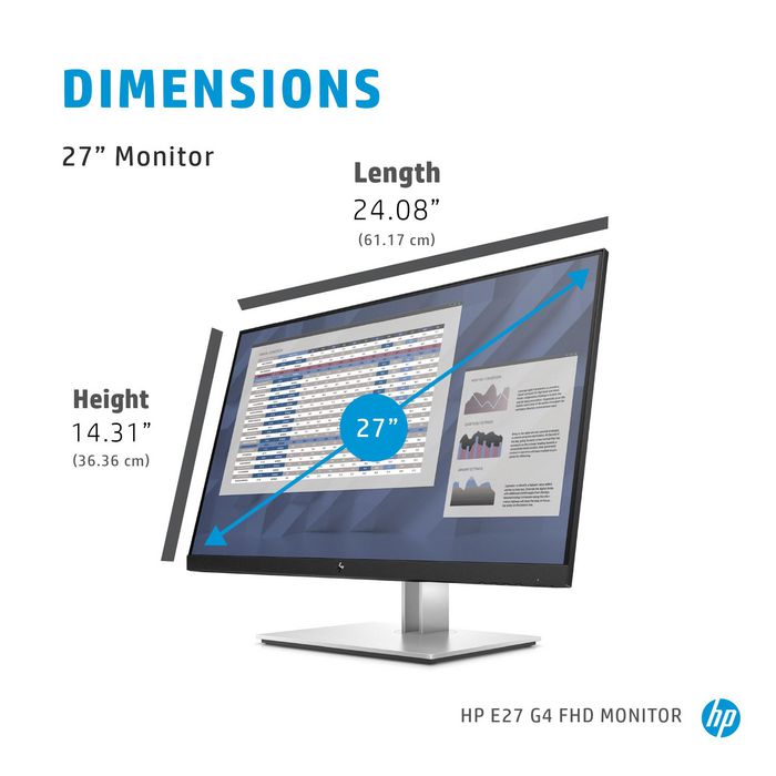 HP E27 G4 FHD Monitor - W125917112