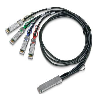 NVIDIA Mellanox Technologies MCP7F00-A02AR30L InfiniBand cable 2.5 m QSFP28 4x SFP28 Black - W128601208