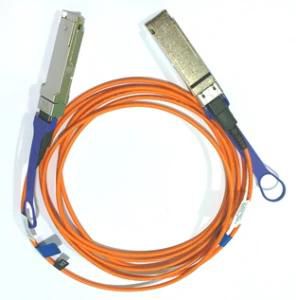 NVIDIA Mellanox Technologies LinkX InfiniBand cable 15 m QSFP Orange - W128601222
