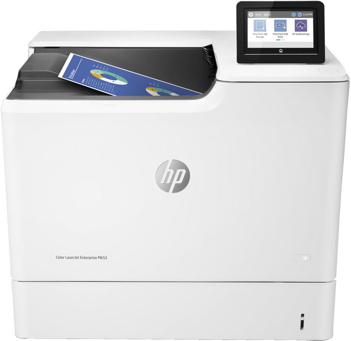 HP HP Color LaserJet Enterprise M653dn, Laser, 56ppm, A4, 1.2MHz, 1024MB, 4.3" CGD - W125256300
