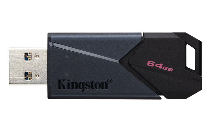Kingston Datatraveler Exodia Onyx Usb Flash Drive 64 Gb Usb Type-A 3.2 Gen 1 (3.1 Gen 1) Black - W128283387