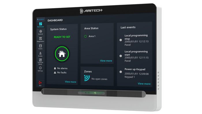 Aritech 7" touch screen for Advisor Advanced - W128803036