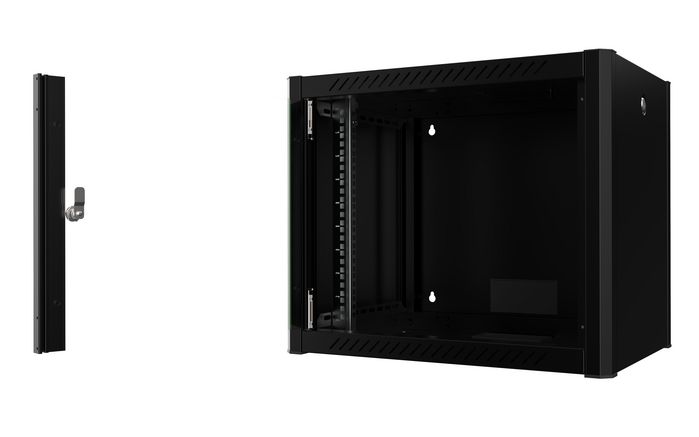 Lanview by Logon 19'' Rack Cabinet 9U 60 x 45 Wallmount Pro - W128317050
