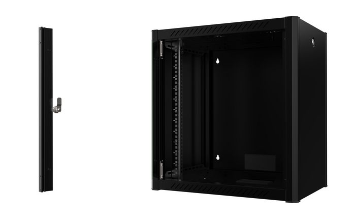 Lanview by Logon 19'' Rack Cabinet 12U 60 x 45 Wallmount Pro - W128316989