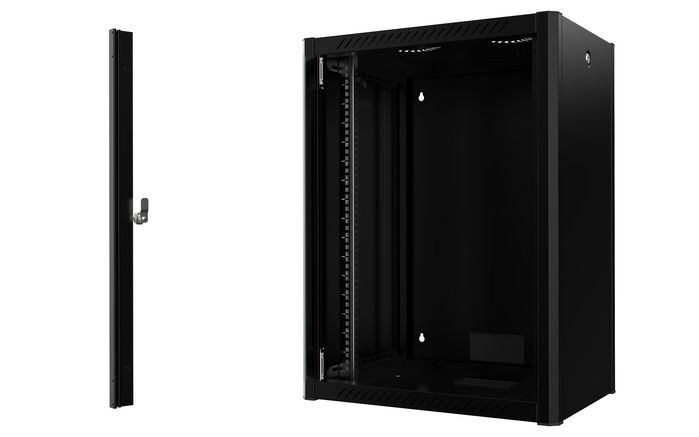 Lanview by Logon 19'' Rack Cabinet 16U 60 x 45 Wallmount Pro - W128317001