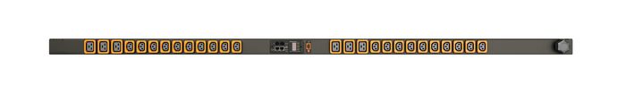 Vertiv Geist Rack PDU, Monitored (Unit Level), EC, 0U, input IEC 60309 230V 16A, RCM, locking outputs (20)C13 (6)C19 - W126359520