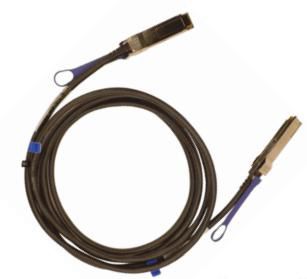 NVIDIA Mellanox Technologies 3m QSFP InfiniBand cable Black - W128601138