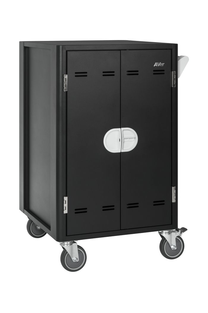 AVer 20 Slot Charging cart with 2 power sockets on the side - W127209073