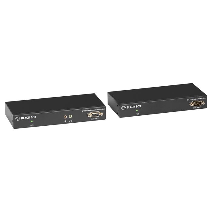 Black Box KVX SERIES DVI-D KVM EXTENDER, SH, TX+RX - W127055330