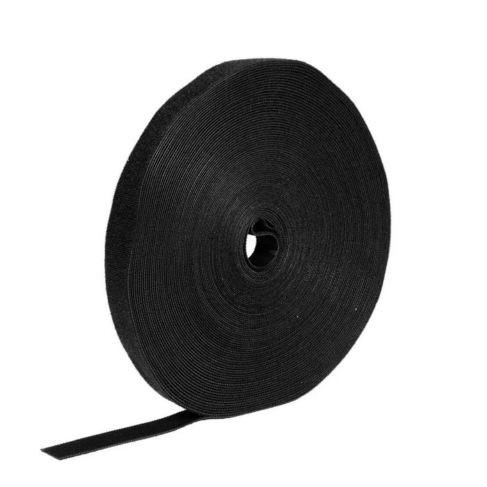 ProXtend Hook and Loop Roll 10m x 10mm Black - W128367997