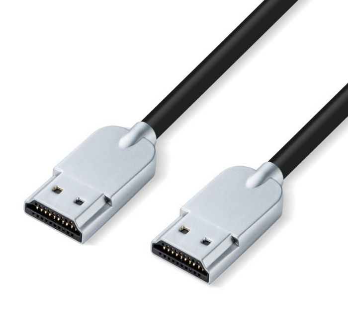 MicroConnect HDMI 2.0 Super Slim 0,5m Black - W128812029