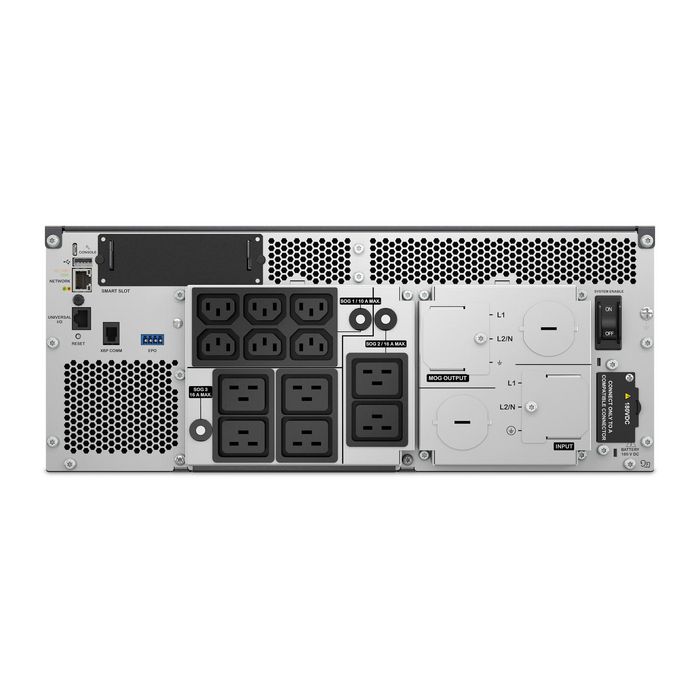 APC APC SRTL10KRM4UI uninterruptible power supply (UPS) Double-conversion (Online) 10 kVA 10000 W 12 AC outlet(s) - W128597073