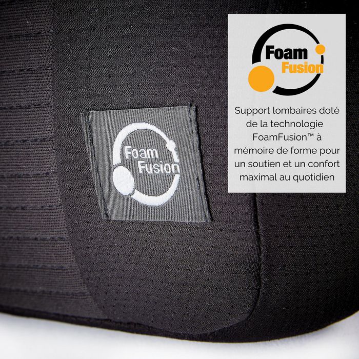 Fellowes Chair Back Support Black - W128263313