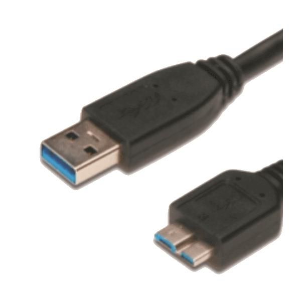 Mcab USB 3.0 CABLE A TO MICRO B MALE - LENGTH 1.0M - W128809117