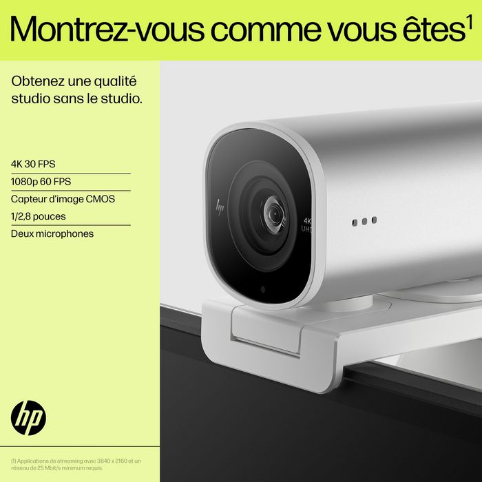HP 960 4K Usb-A Streaming Webc - W127207578