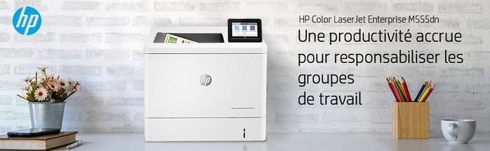 HP Color LaserJet Enterprise M555dn, Laser, 1200 x 1200dpi, 38ppm, A4, 1200MHz, 1024Mo, CGD, 4.3" - W126273131